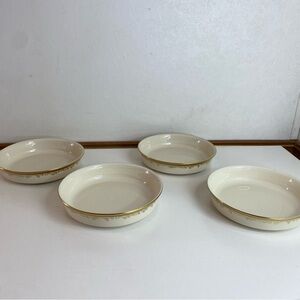 Discontinued Lenox Eclipse Coupe Soup Bowls Set Of 4 Brand New